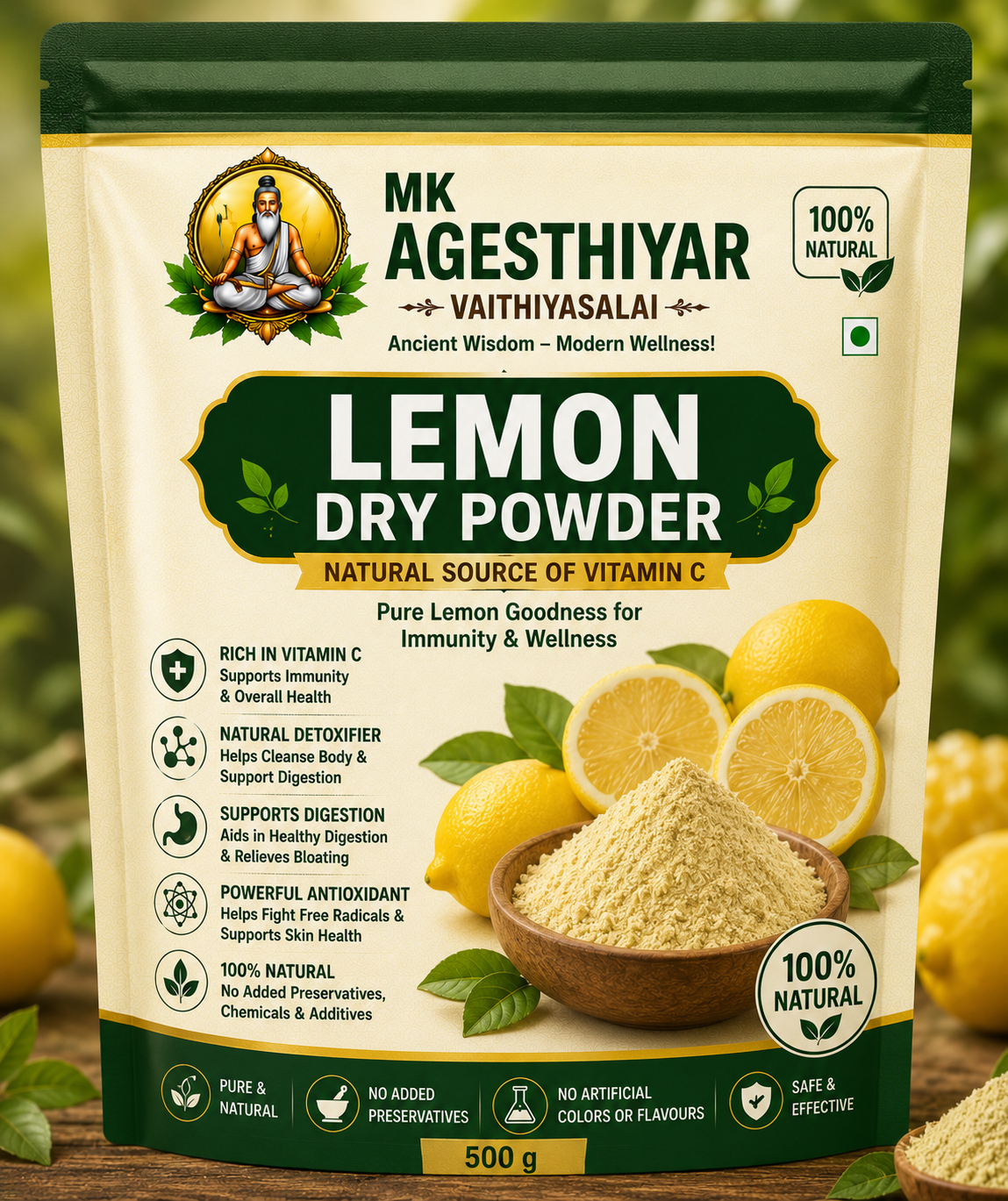 Lemon Dry Powder