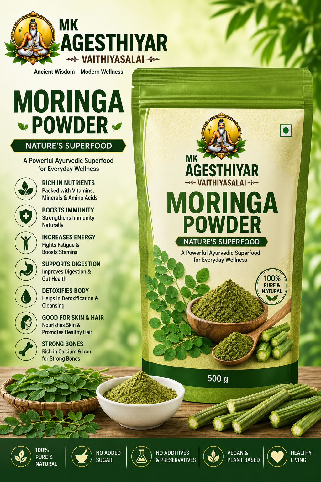 Moringa Leaf Powder