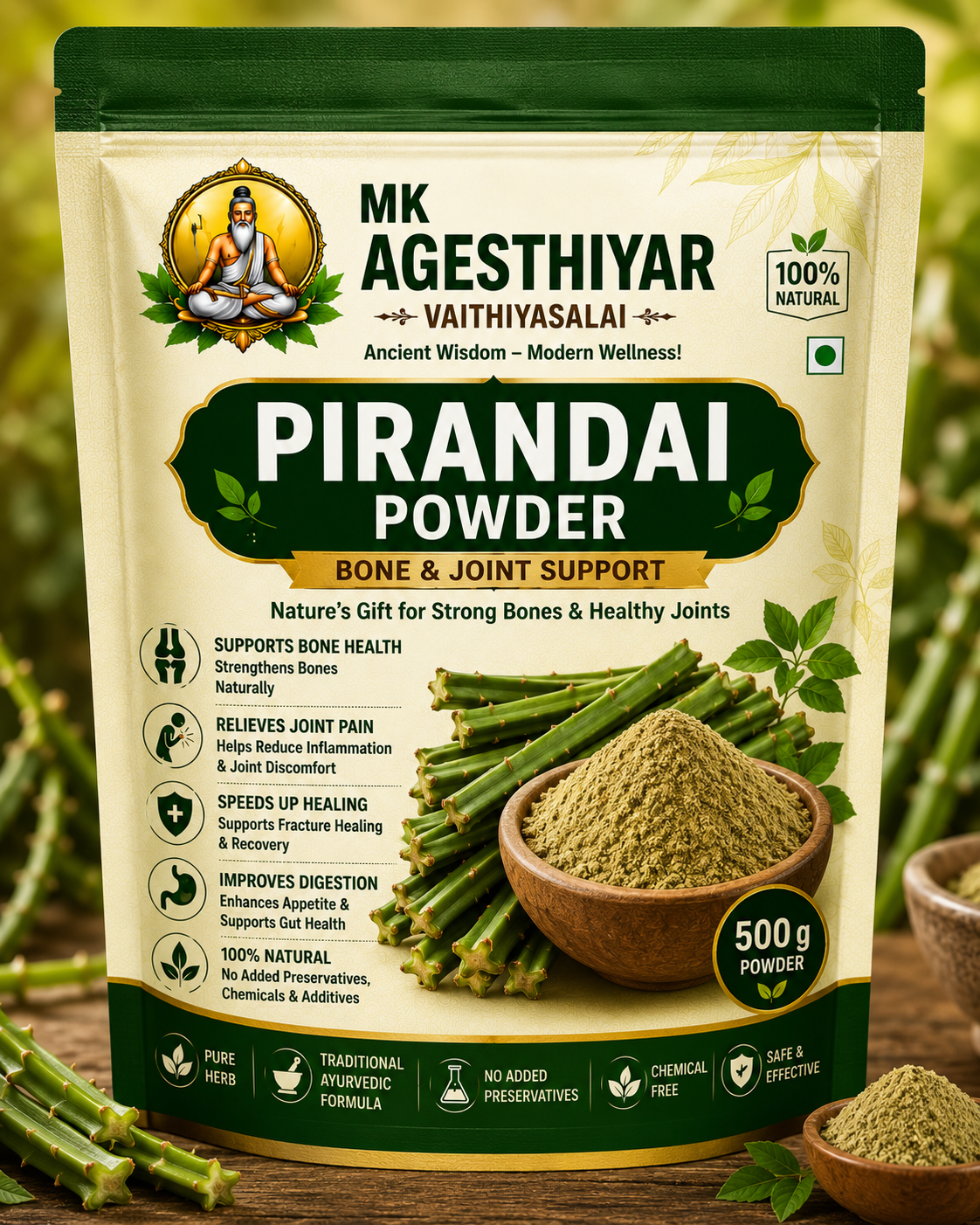 Pirandai Powder