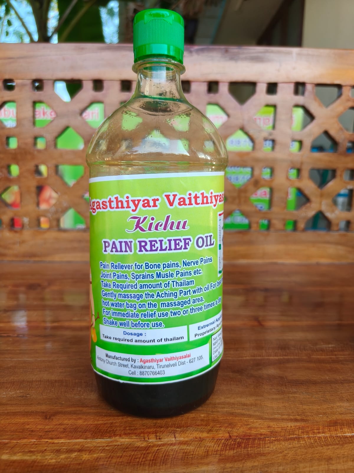 Pain Relief Oil